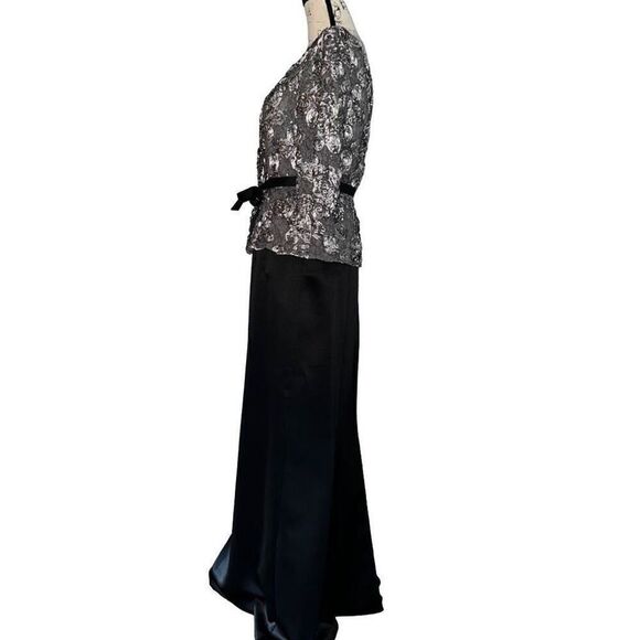 Alex Evenings black and silver two-piece evening wear‎ - Picture 6 of 6